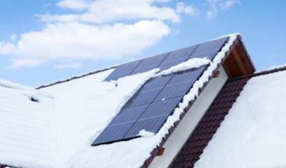 Ar valyti saulės elektrinė žiema?